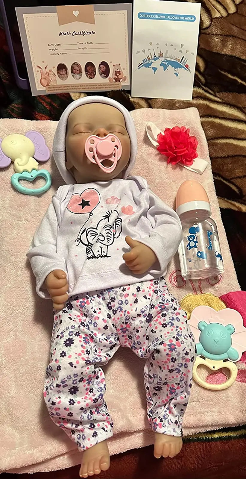 17 Inch Realistic-Newborn Baby Doll