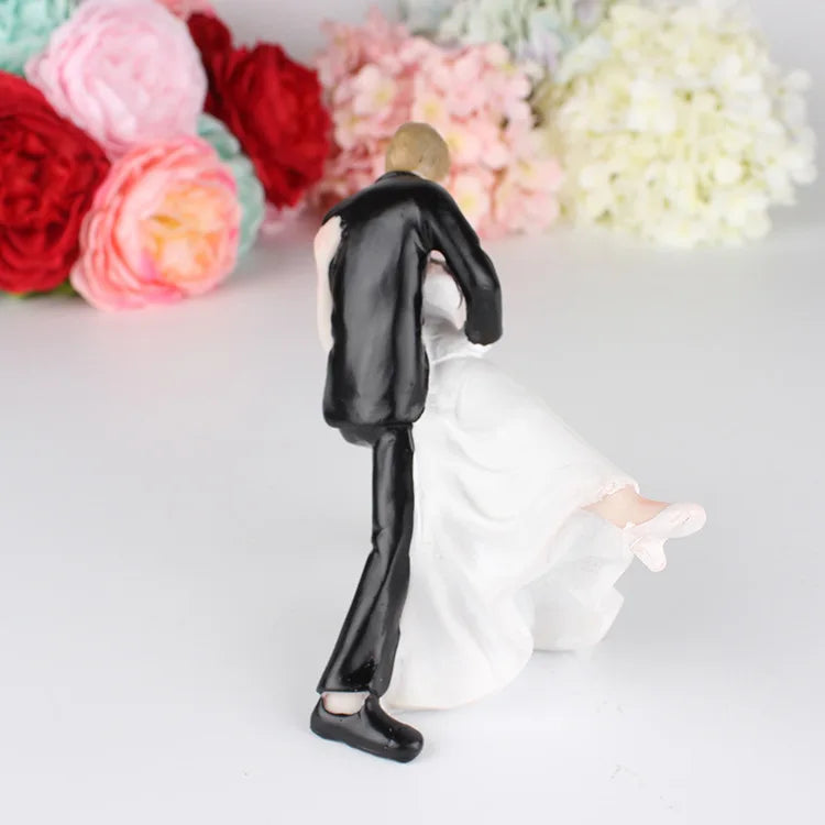 Wedding Cake Topper American Couple