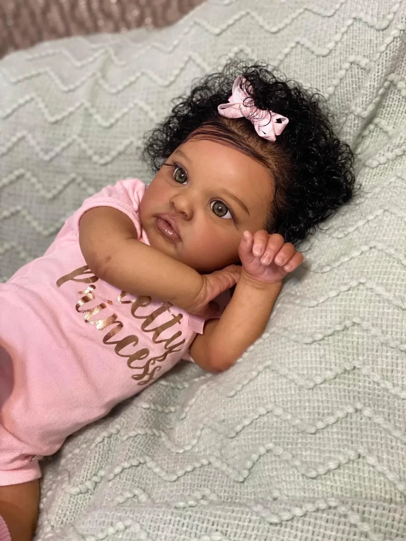 20 Inch Reborn African American Doll