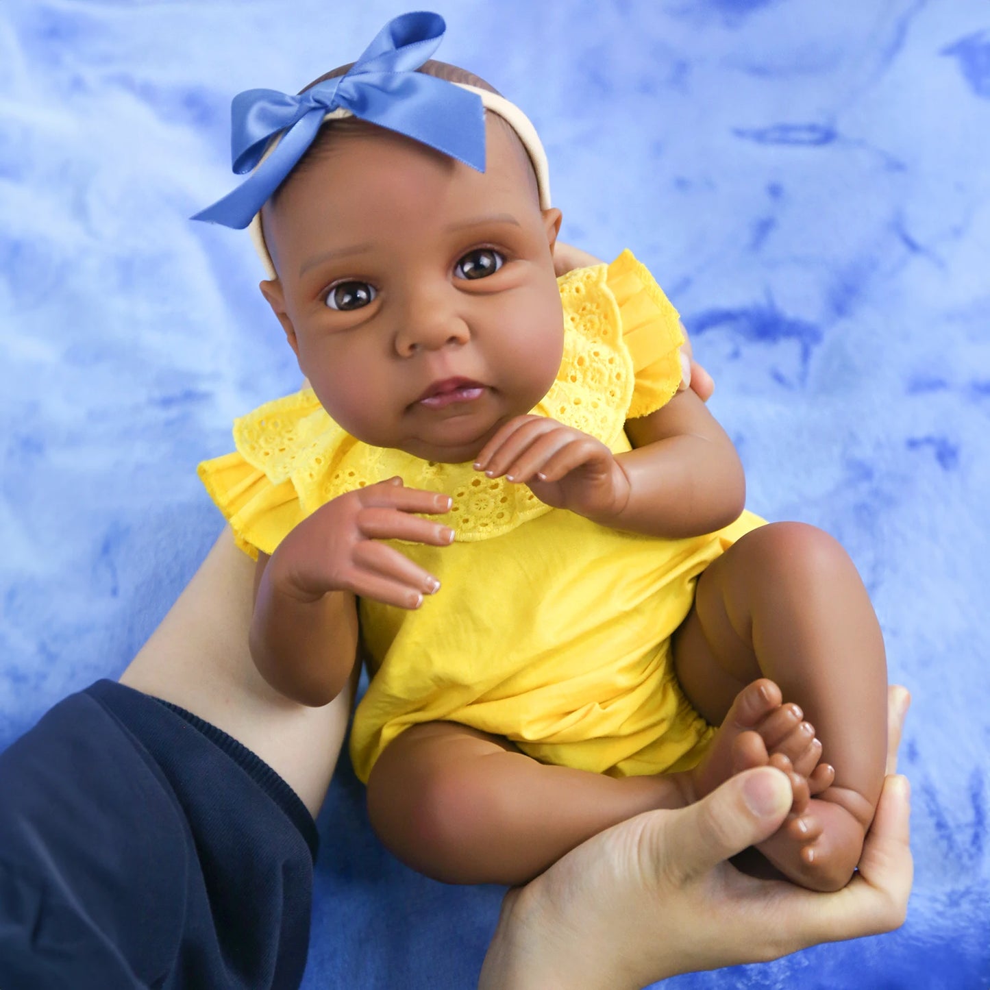 Black Reborn Baby Dolls - 18 Inch Lifelike African American