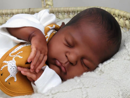 20 Inch African American Newborn Doll