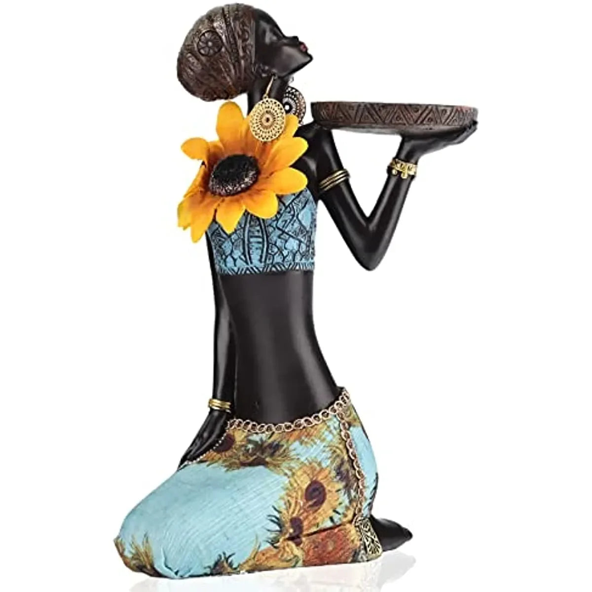 African Lady Figurine