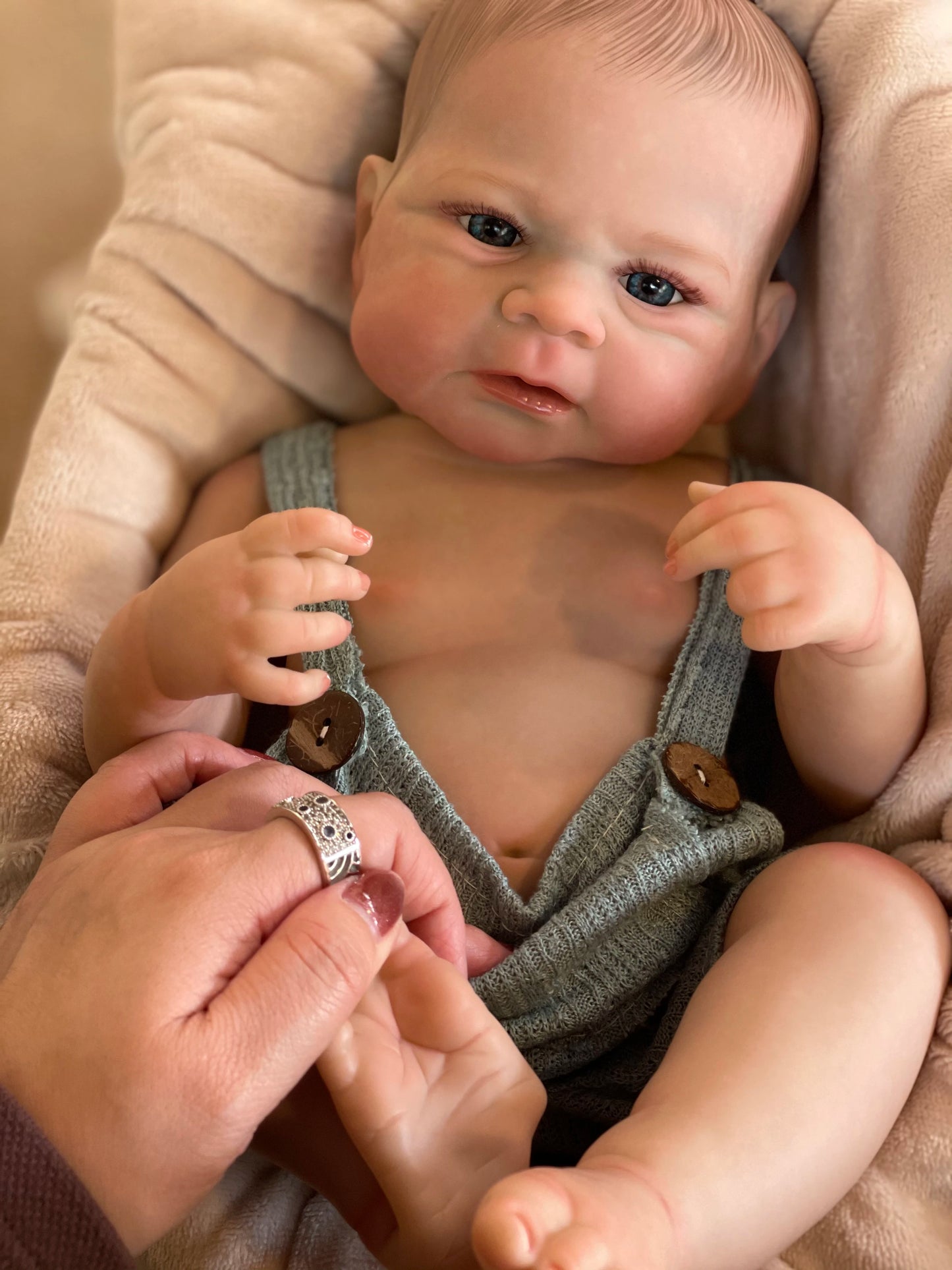 19 Inch Newborn Boy Full Body