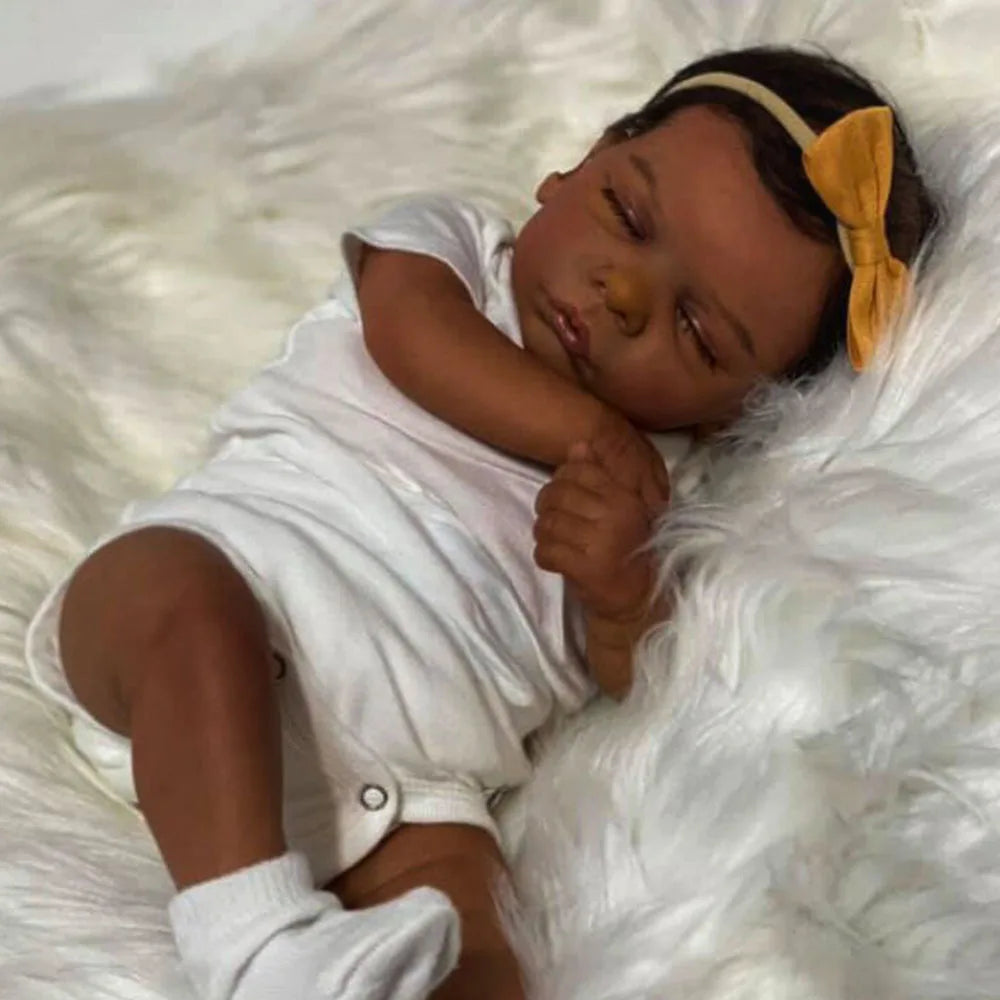 African American 19 Inch Handmade Baby