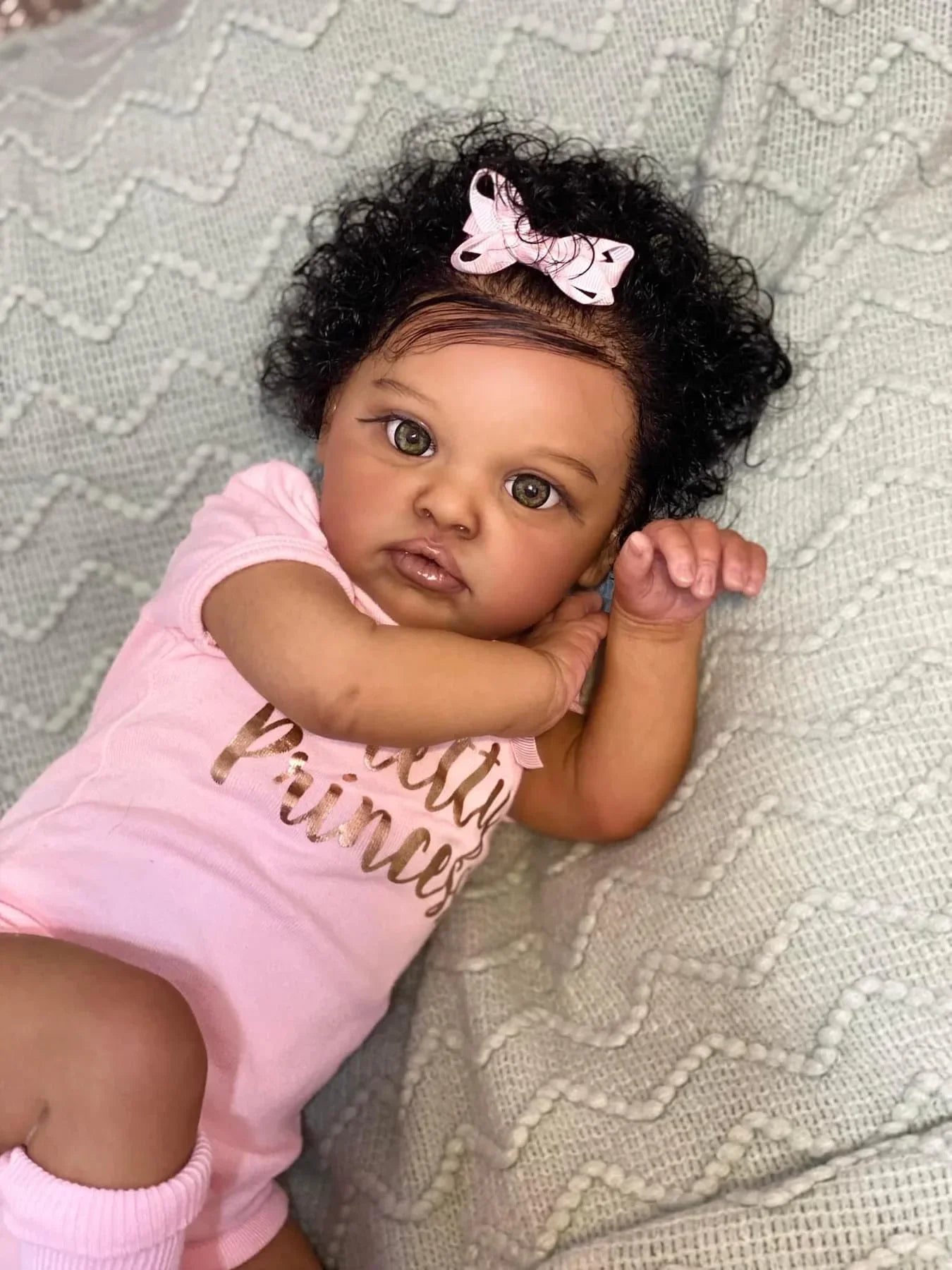 20 Inch Reborn African American Doll