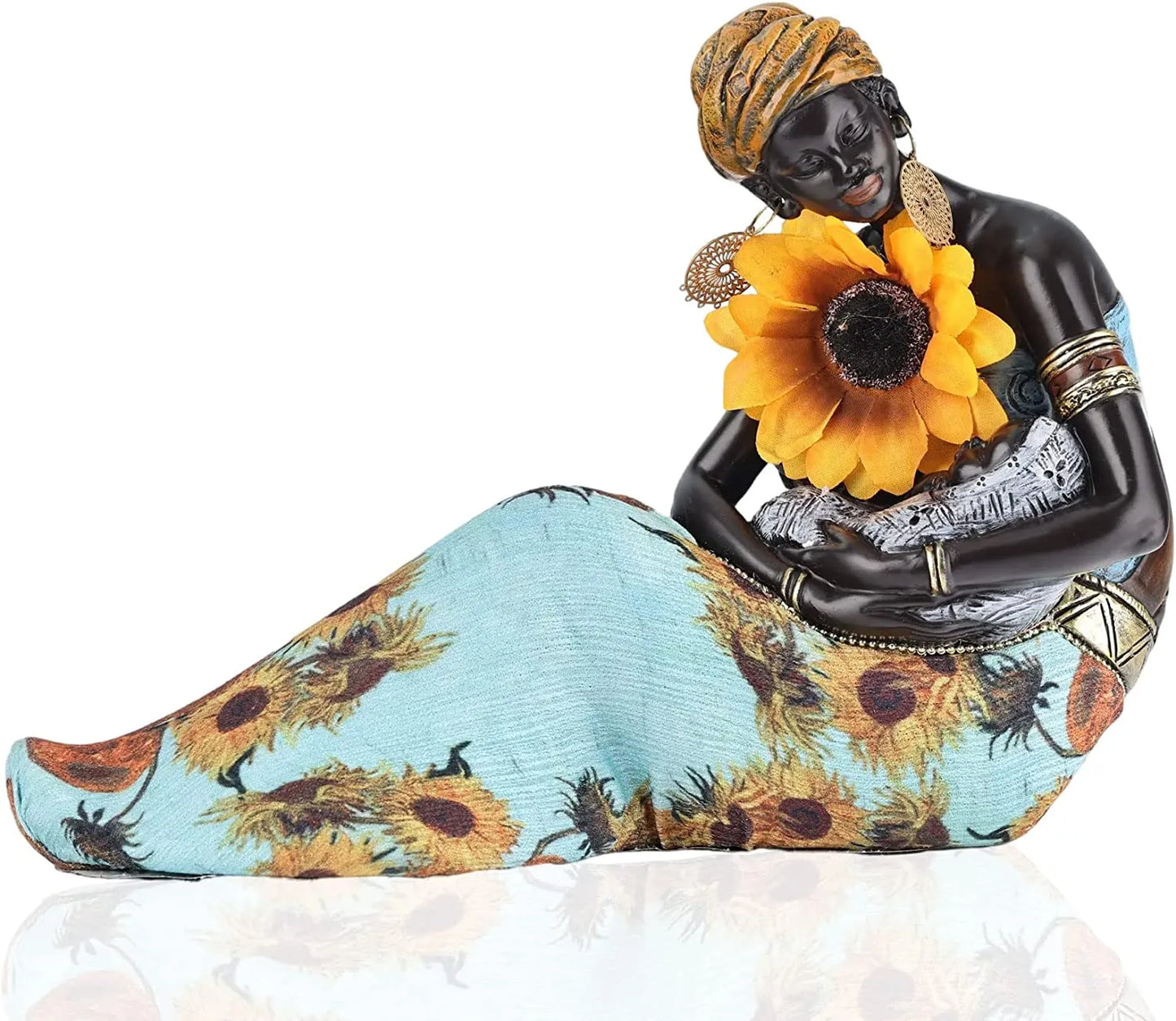 African Lady Figurine