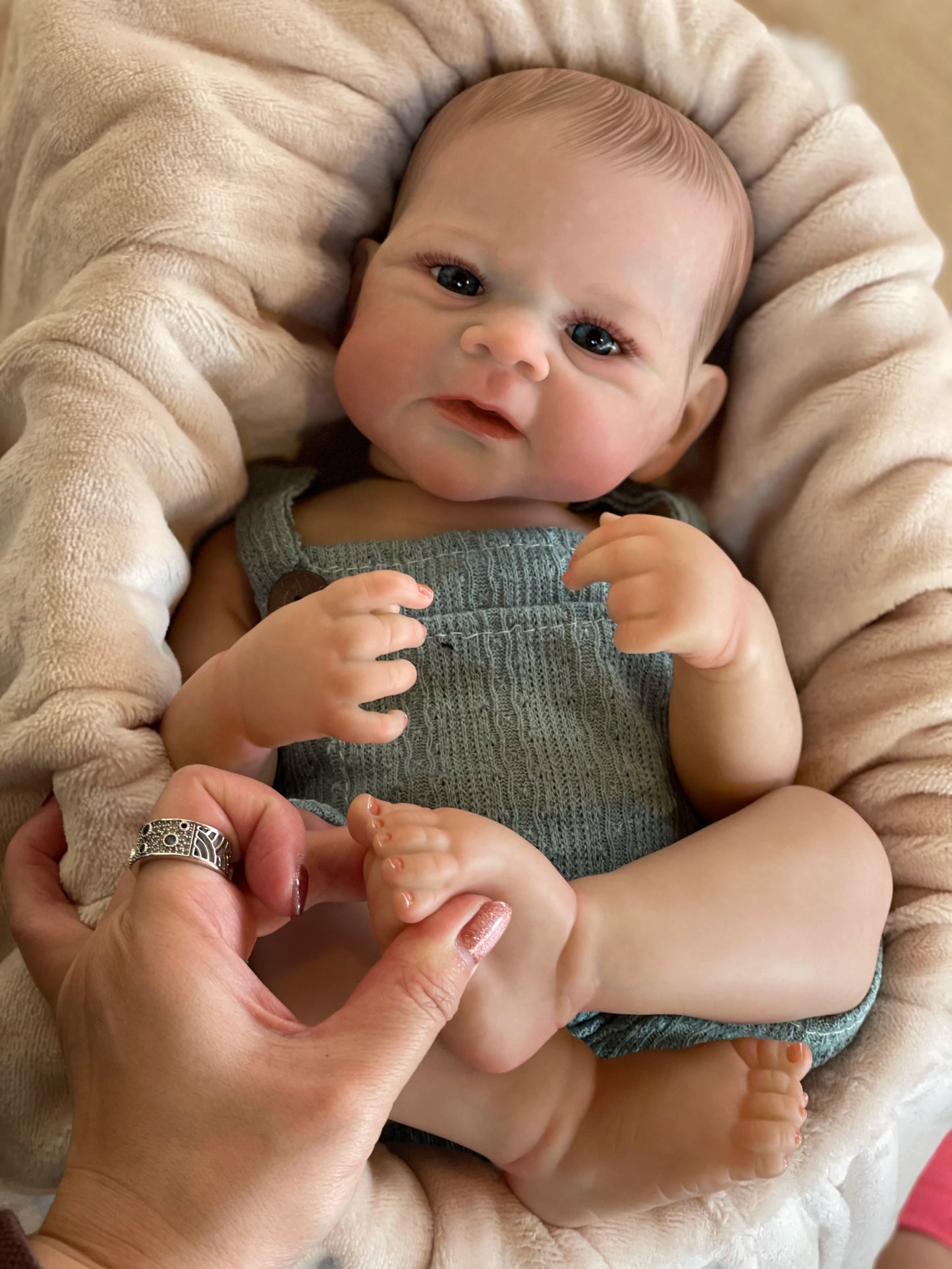 19 Inch Newborn Boy Full Body