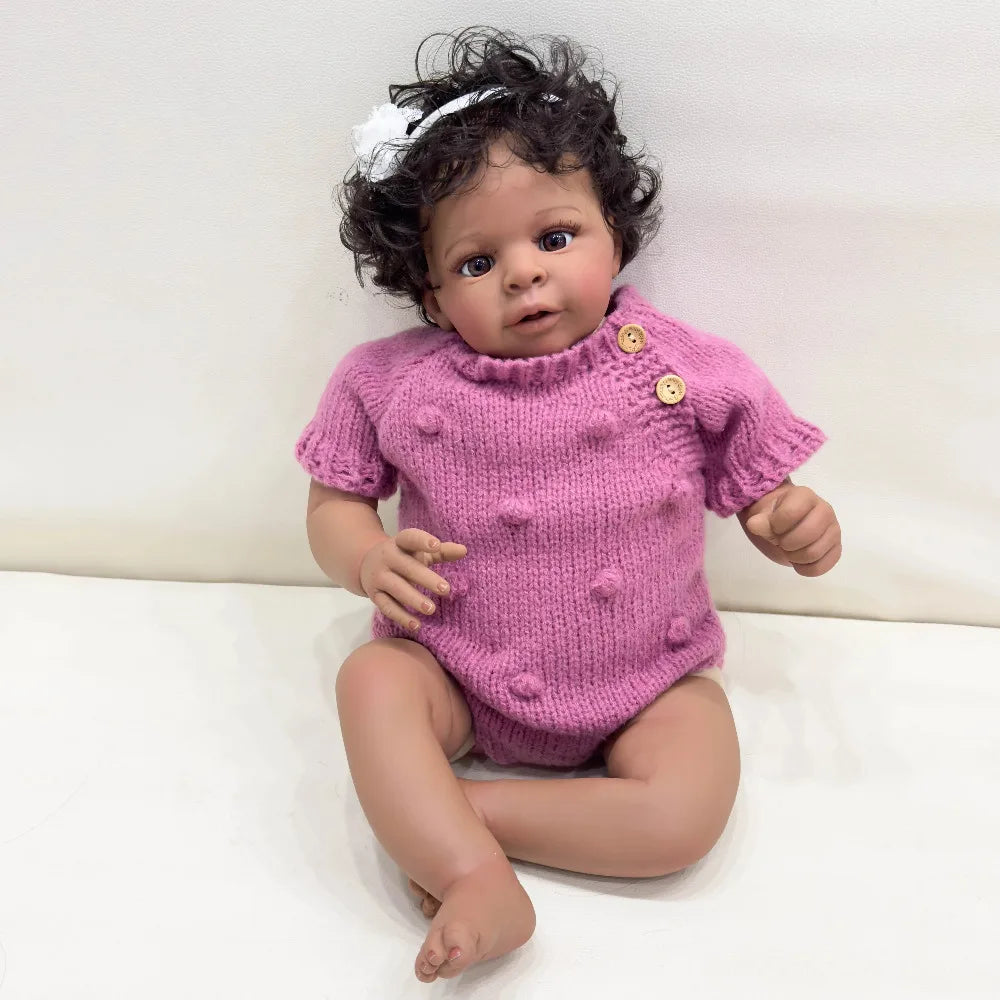 24 Inch African American Reborn Baby