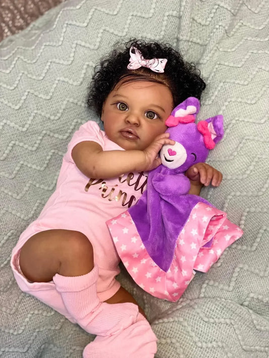 20 Inch Reborn African American Doll