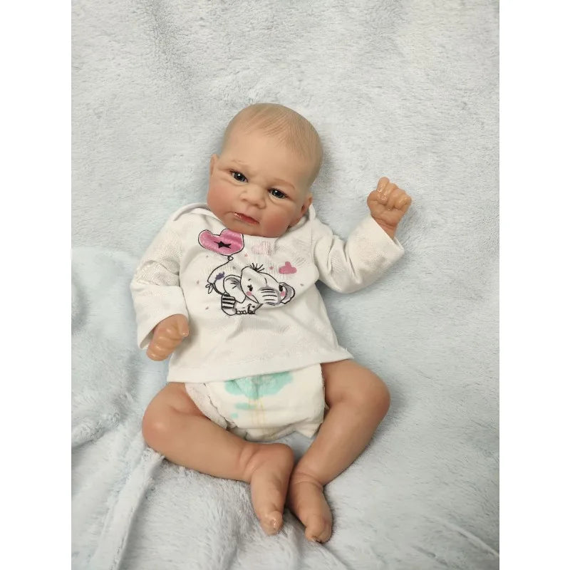 19 Inch Lifelike Newborn Baby Doll