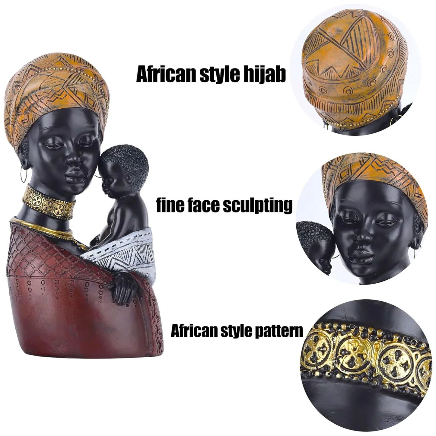 African American Candlestick Figurine