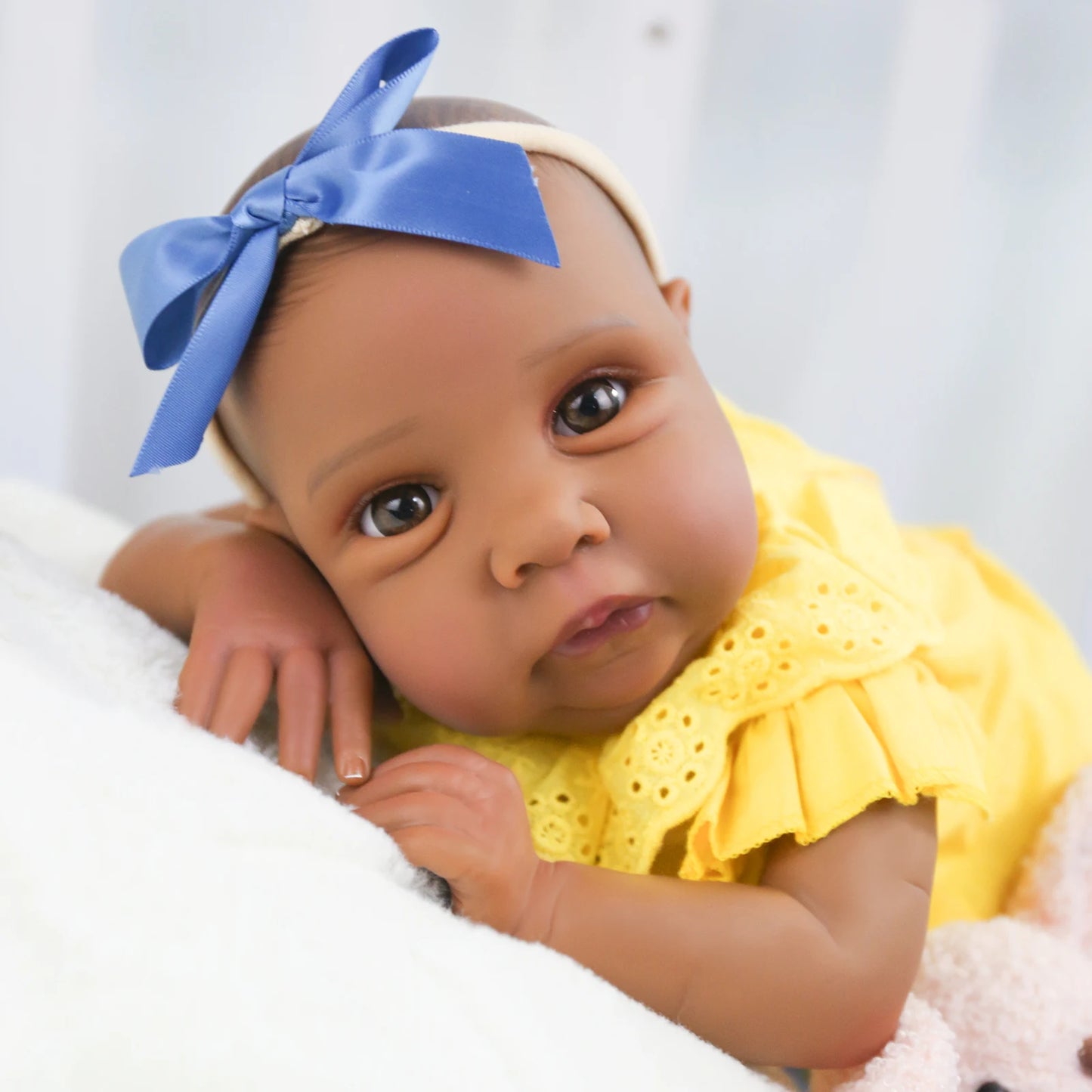 Black Reborn Baby Dolls - 18 Inch Lifelike African American